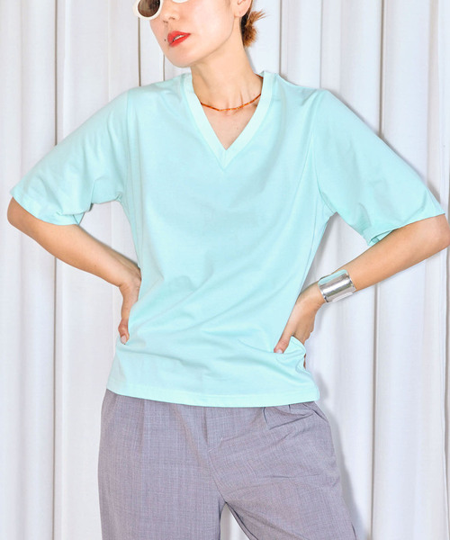 JOURNAL STANDARD - CITYSHOP  SLIT RIB-LAYERED カットソー CITYSHOP（シティーショップ）の「SLIT RIB-LAYERED カットソー