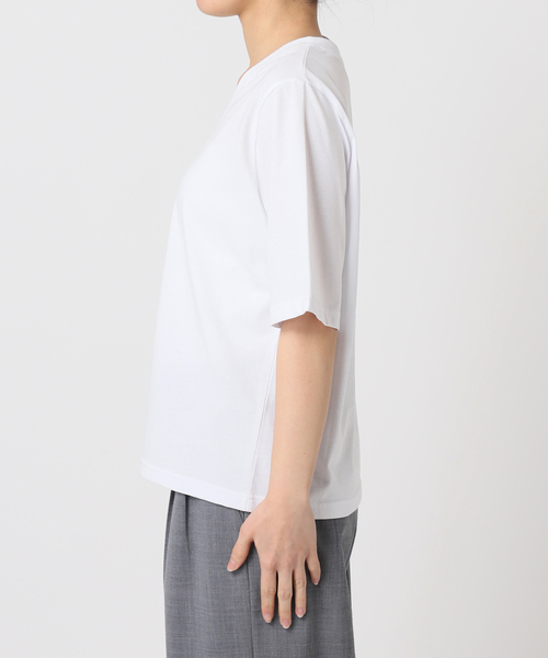 CITYSHOP(シティーショップ)の「V NECK Tシャツ(Tシャツ/カットソー・レディース・グレー/サックスブルー/ホワイト・FREE)」の22枚目の写真