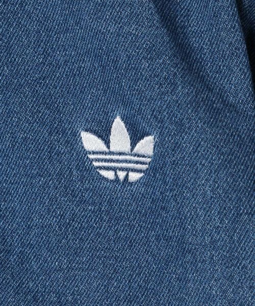 ジーナシス　adidasデニムトラックジャージ JEANASIS ジーナシス adidas デニムトラックジャージ - メルカリ