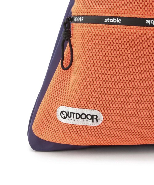 OUTDOOR PRODUCTS（アウトドアプロダクツ）の「【OUTDOOR PRODUCTS meet j.n.r.d】別注/トライアングルデザインドショッパー（ハンドバッグ・メンズ・ブラック/ネイビー/ライトグレー・FREE）」の13枚目の写真