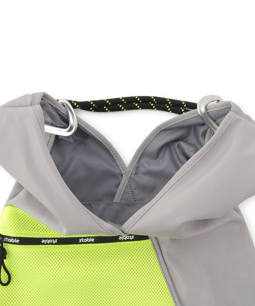 OUTDOOR PRODUCTS（アウトドアプロダクツ）の「【OUTDOOR PRODUCTS meet j.n.r.d】別注/トライアングルデザインドショッパー（ハンドバッグ・メンズ・ブラック/ネイビー/ライトグレー・FREE）」の5枚目の写真