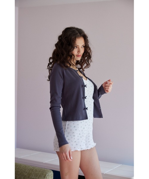 セール】Ribbon Cardigan /リボンカーディガン（カーディガン/ボレロ