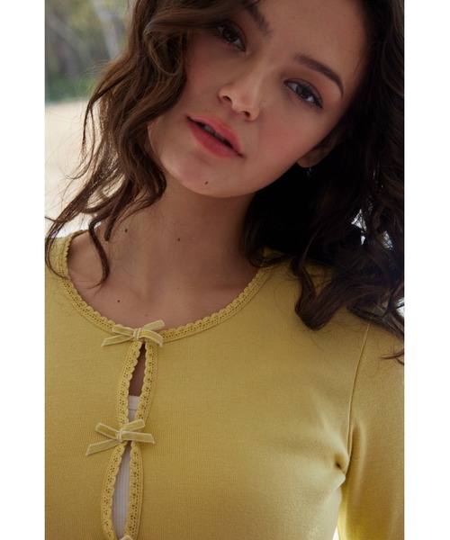 セール】Ribbon Cardigan /リボンカーディガン（カーディガン/ボレロ