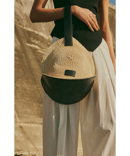 ommo かごバッグ セール】CIRCLE STRAW BAG（かごバッグ）｜OMMO（オーエム