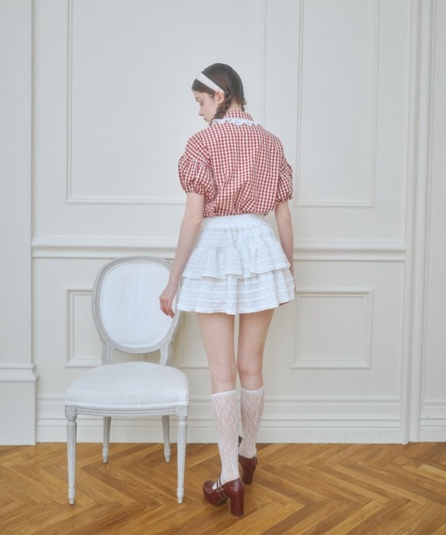 Dior インパン付きスカート Sibra スカート インパン付きギャザーミニスカート : ZOZOTOWN