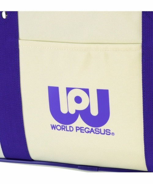 SAC'S BARJean（サックスバージーン）の「【WORLD PEGASUS/ワールドペガサス】 スクールバッグ  ワッペ スクバ（ボストンバッグ・レディース・ミント/パープル/ホワイト/レッド/ピンク・FREE）」の18枚目の写真