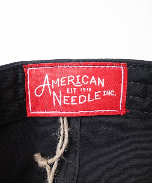 AMERICAN NEEDLE（アメリカンニードル）の「【AMERICAN NEEDLE/アメリカンニードル】FORD MOTOR CO. DETROIT 6PANEL CAP フォード モーター サイクル カンパニー デトロイト 6パネル キャップ（キャップ・メンズ・ブラック・FREE）」の7枚目の写真