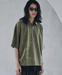 tk.TAKEO KIKUCHI | ヴィンテージライクハーフジップポロシャツ(ポロシャツ)