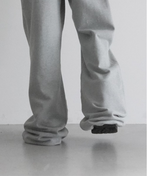 NEONSIGN（ネオンサイン）の「【EXCLUSIVE】NEONSIGN blind tuck sweat pants（スウェットパンツ・メンズ・トップグレー/ブラック・46/44）」の12枚目の写真