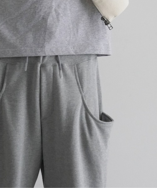 NEONSIGN（ネオンサイン）の「【EXCLUSIVE】NEONSIGN blind tuck sweat pants（スウェットパンツ・メンズ・トップグレー/ブラック・46/44）」の13枚目の写真