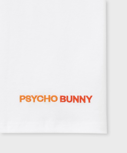 Psycho Bunny(サイコバニー)の「2BUNNY シルケットスムースTシャツ(Tシャツ/カットソー・メンズ・ダークオリーブ/ブラック/ホワイト・SMALL/MEDIUM/LARGE/X-LARGE)」の9枚目の写真