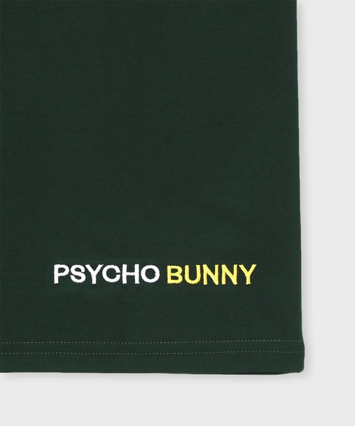 Psycho Bunny(サイコバニー)の「2BUNNY シルケットスムースTシャツ(Tシャツ/カットソー・メンズ・ダークオリーブ/ブラック/ホワイト・SMALL/MEDIUM/LARGE/X-LARGE)」の22枚目の写真