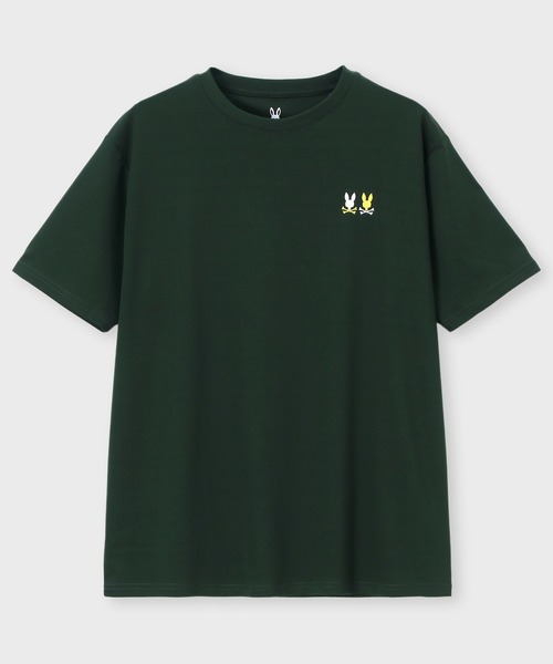 Psycho Bunny(サイコバニー)の「2BUNNY シルケットスムースTシャツ(Tシャツ/カットソー・メンズ・ダークオリーブ/ブラック/ホワイト・SMALL/MEDIUM/LARGE/X-LARGE)」の19枚目の写真