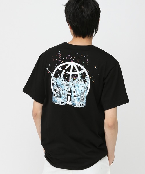 セール】【UNISEX】LMC x ALAND／ショットグラスT（Tシャツ