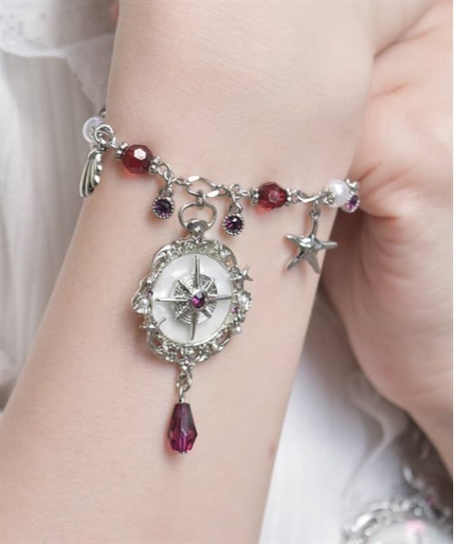 axes femme（アクシーズファム）の「海底の羅針盤ブレスレット（ブレスレット・レディース・ゴールド/シルバー・FREE）」の11枚目の写真