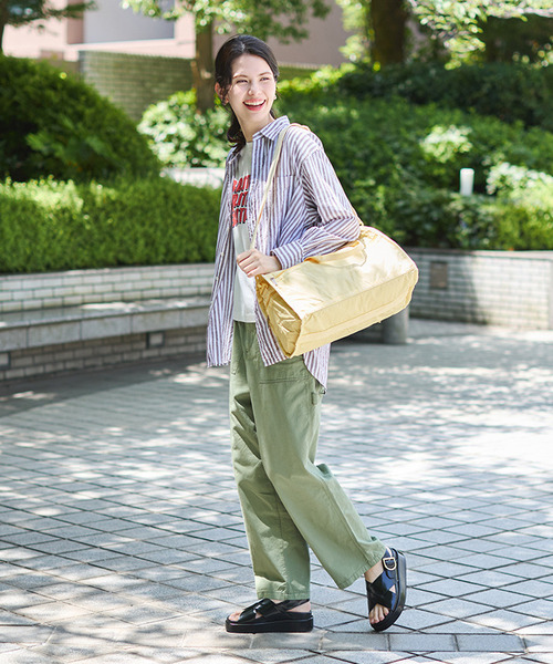LeSportsac（レスポートサック）の「DELUXE MED WEEKENDER レモン