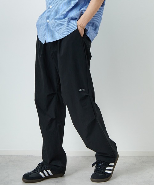 NANGA（ナンガ）の「[NANGA/ナンガ] DotAir ワンタック イージーパンツ（その他パンツ・メンズ・ブルー/ブラック・M/L/XL）」の2枚目の写真
