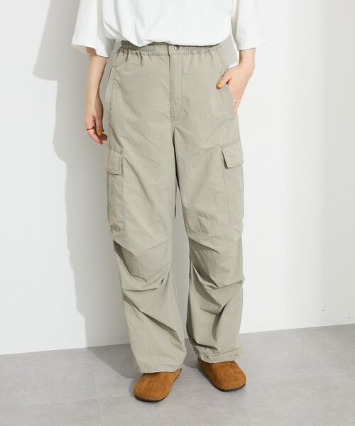 90sSTUSSYカーゴパンツリップストップワイド ミリタリー