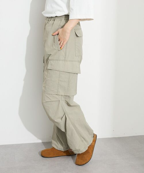 CRAFT STANDARD BOUTIQUE（クラフトスタンダードブティック）の「ヴィンテージリップストップカーゴパンツ（カーゴパンツ・メンズ・チャコールグレー/カーキ・S/L/M）」の5枚目の写真