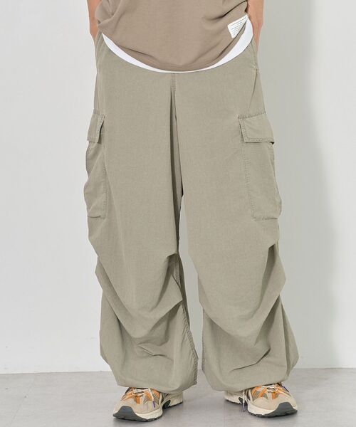 CRAFT STANDARD BOUTIQUE（クラフトスタンダードブティック）の「ヴィンテージリップストップカーゴパンツ（カーゴパンツ・メンズ・チャコールグレー/カーキ・S/L/M）」の8枚目の写真