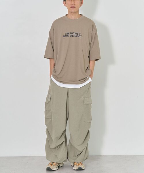 CRAFT STANDARD BOUTIQUE（クラフトスタンダードブティック）の「ヴィンテージリップストップカーゴパンツ（カーゴパンツ・メンズ・チャコールグレー/カーキ・S/L/M）」の9枚目の写真