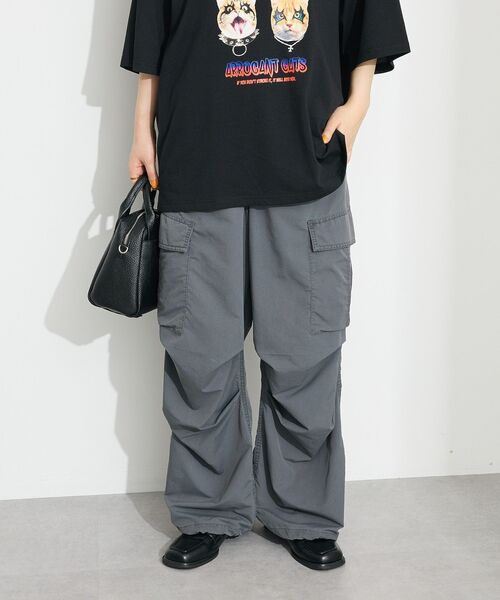 CRAFT STANDARD BOUTIQUE（クラフトスタンダードブティック）の「ヴィンテージリップストップカーゴパンツ（カーゴパンツ・メンズ・チャコールグレー/カーキ・S/L/M）」の11枚目の写真