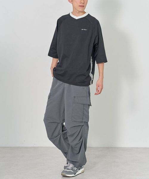 CRAFT STANDARD BOUTIQUE（クラフトスタンダードブティック）の「ヴィンテージリップストップカーゴパンツ（カーゴパンツ・メンズ・チャコールグレー/カーキ・S/L/M）」の16枚目の写真