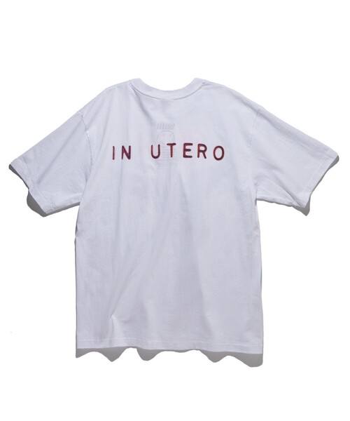 ⭐︎美品　NIRVANA IN UTERO FREAK'S STORE 25SS NIRVANA IN UTERO クルーネックバンドTシャツ（Tシャツ