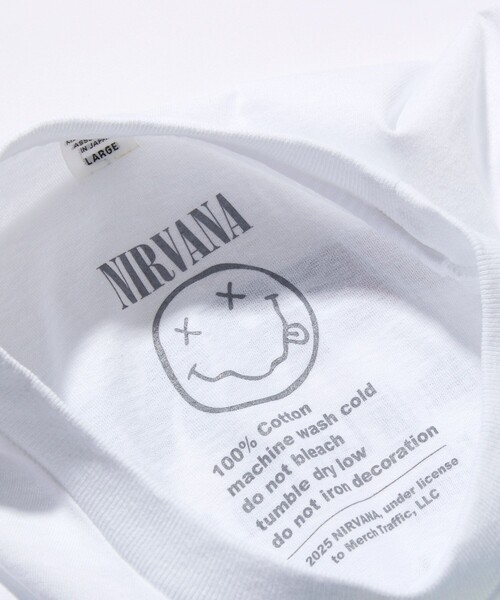 NIRVANA IN UTERO クルーネックバンドTシャツ（Tシャツ/カットソー