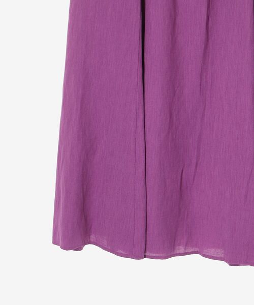 le.coeur blanc（ルクールブラン）の「《リラクシーな履き心地》リネンライクマーメイドスカート（スカート・レディース・ダークグレー/ブルー/パープル・38）」の8枚目の写真