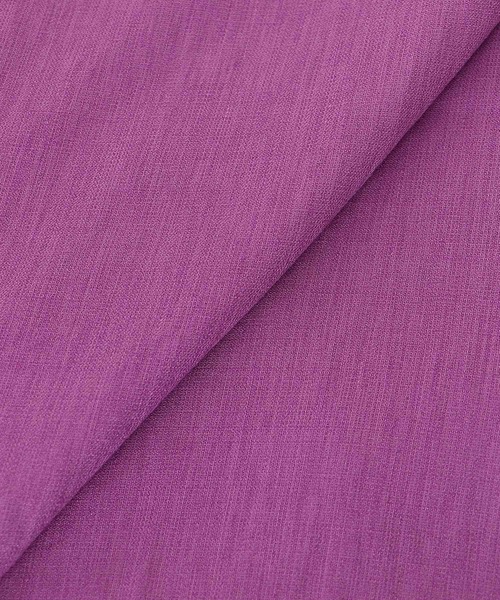 le.coeur blanc（ルクールブラン）の「《リラクシーな履き心地》リネンライクマーメイドスカート（スカート・レディース・ダークグレー/ブルー/パープル・38）」の6枚目の写真