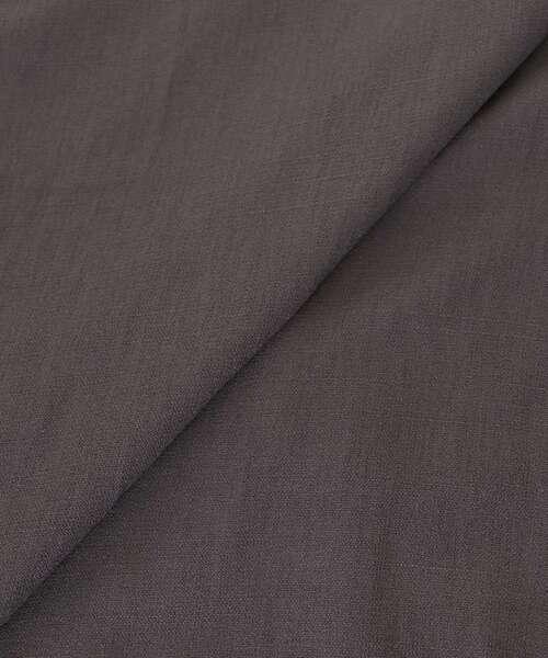 le.coeur blanc（ルクールブラン）の「《リラクシーな履き心地》リネンライクマーメイドスカート（スカート・レディース・ダークグレー/ブルー/パープル・38）」の4枚目の写真