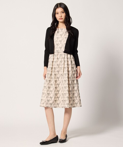 TOCCA(トッカ)の「FRILL BOLERO ボレロ(カーディガン/ボレロ・レディース・ブラック系/アイボリー系・MEDIUM/SMALL)」の7枚目の写真