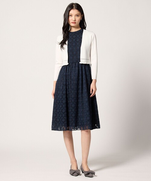 TOCCA(トッカ)の「FRILL BOLERO ボレロ(カーディガン/ボレロ・レディース・ブラック系/アイボリー系・MEDIUM/SMALL)」の10枚目の写真