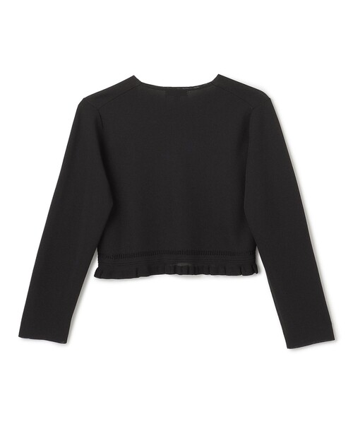 TOCCA(トッカ)の「FRILL BOLERO ボレロ(カーディガン/ボレロ・レディース・ブラック系/アイボリー系・MEDIUM/SMALL)」の16枚目の写真