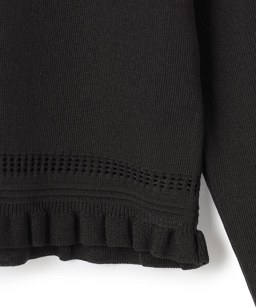 TOCCA(トッカ)の「FRILL BOLERO ボレロ(カーディガン/ボレロ・レディース・ブラック系/アイボリー系・MEDIUM/SMALL)」の19枚目の写真