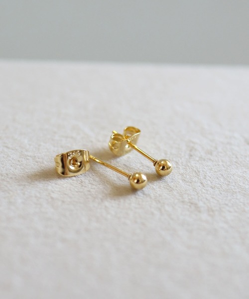 CERCA(チェルカ)の「KAM.accessory/サージカルステンレス316L/金属アレルギー対応/スタッドピアス/一粒パールピアス(ピアス(両耳用)・レディース・シルバー系2/ゴールド系2/シルバー系1/ゴールド系1・FREE)」の14枚目の写真
