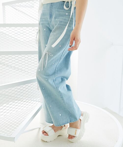 MAJESTIC LEGON（マジェスティックレゴン）の「ワイドベルトスポサン（サンダル・レディース・アイボリー/ピンクベージュ/ブラック・SMALL/X-LARGE/LARGE/MEDIUM）」の6枚目の写真