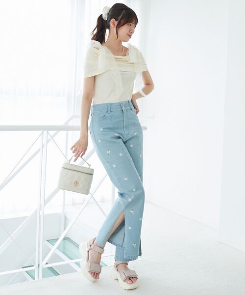 MAJESTIC LEGON（マジェスティックレゴン）の「ワイドベルトスポサン（サンダル・レディース・アイボリー/ピンクベージュ/ブラック・SMALL/X-LARGE/LARGE/MEDIUM）」の15枚目の写真