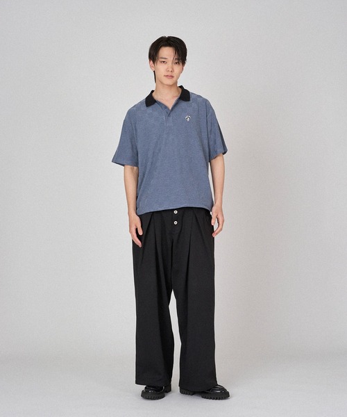 BLOCK CHECK POLO SHIRT / ブロックチェックポロシャツ（ポロシャツ