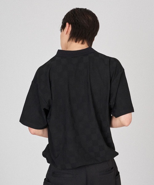 セール】BLOCK CHECK POLO SHIRT / ブロックチェックポロシャツ