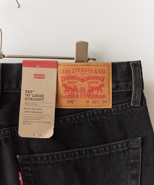 Levi's（リーバイス）の「LEVI'S/リーバイス 565 LOOSE STRAIGHT ルーズストレート デニムパンツ（デニムパンツ・メンズ・ブラック/グレー・30/32/34/36）」の10枚目の写真