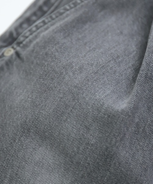 Brocante（ブロカント）の「[Brocante / ブロカント] 12ozリングBKデニム アンプリッセパンツ（デニムパンツ・レディース・ブラック・1/2）」の6枚目の写真