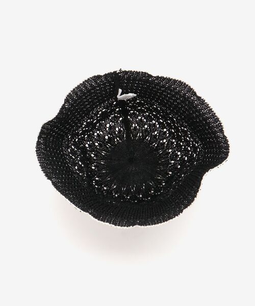 MAJESTIC LEGON（マジェスティックレゴン）の「バイカラーサーモハット（ハット・レディース・アイボリー/ブラック・FREE）」の9枚目の写真