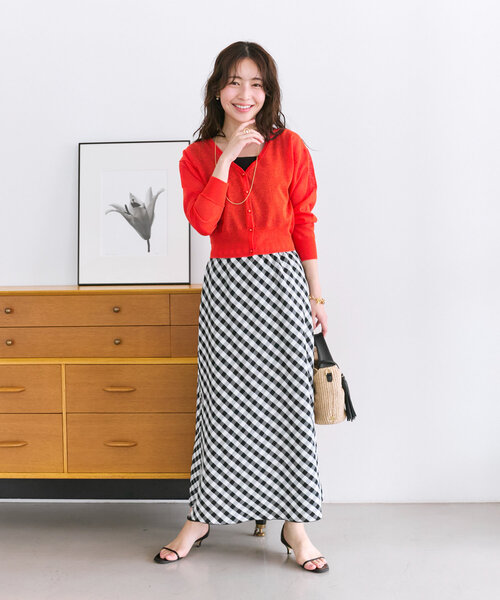 La boutique BonBon チェック スカート 新品 未使用 La boutique BonBon（ラブティックボンボン）の「チェック