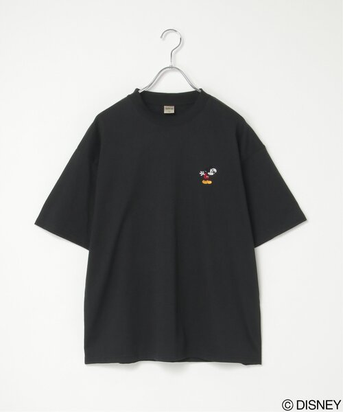 定価40700円 ダボロ ミッキー サガラ刺繍 パーカー 新品未使用3959 セール】ミッキーサガラ刺繍Tシャツ(Tシャツ/カットソー