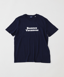 417 EDIFICE（フォーワンセブンエディフィス）の「VACANCE PERMANENTES × 417 BONNE VACANCES Tシャツ（Tシャツ/カットソー・メンズ）」