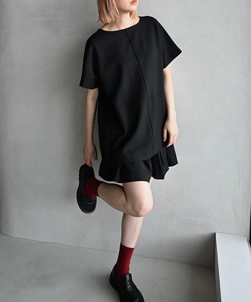 WILLFULLY（ウィルフリー）の「constructive tuck culottes S/PT（その他パンツ・レディース・ブラック/チャコールグレー/ベージュ系その他・FREE）」の21枚目の写真