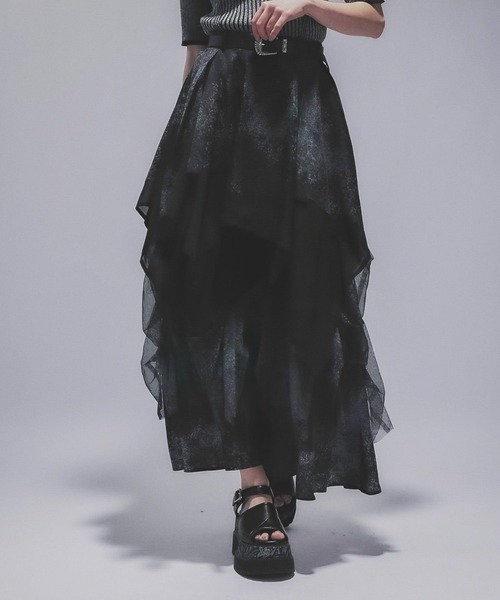 YUMA TAKAHASHI×HARE】MIXフレアスカート