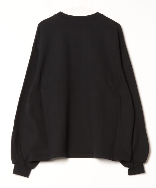 meagratia(メアグラーティア)の「fire pattern graphic sweat(スウェット・メンズ・ブラック/グレー・1/2)」の13枚目の写真